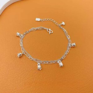 Orchid Bracelet in Sterling Silver
