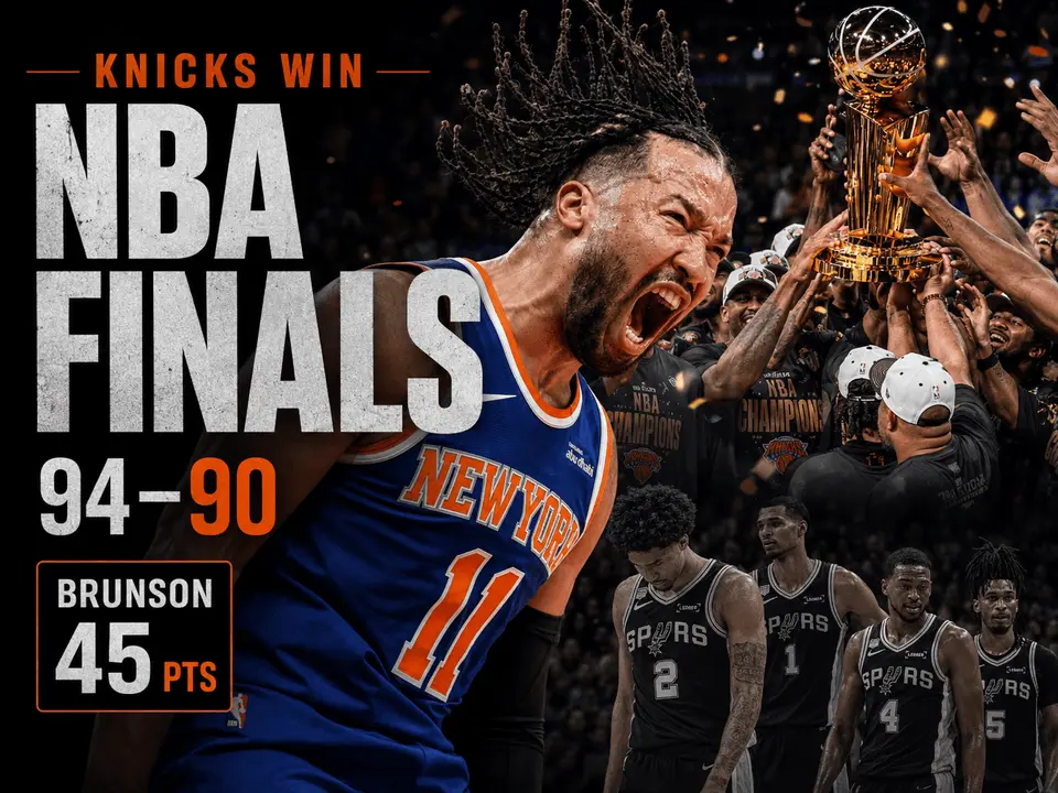 Knicks Win 2026 NBA Finals: Brunson’s 45 Point Game Defines a Championship Basketball article thumbnail