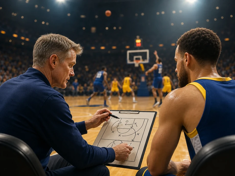 How Steve Kerr and Stephen Curry Changed the NBA’s Tactical Imagination Basketball article thumbnail