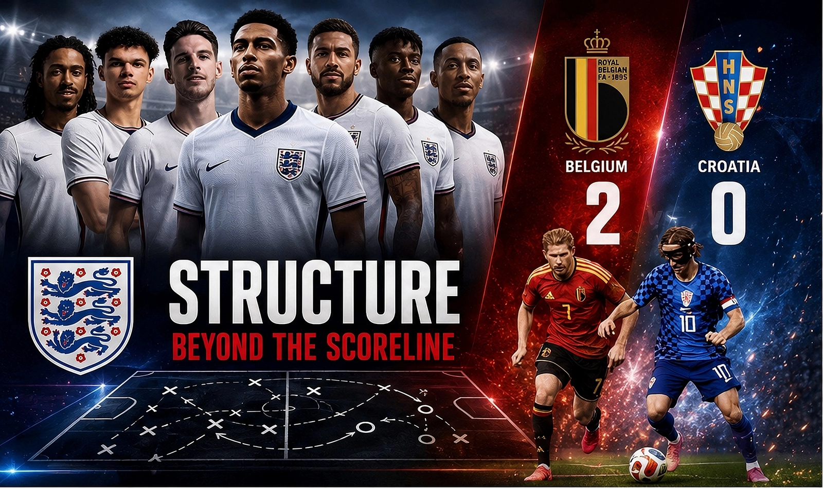 Belgium, Croatia and England: Why Football Structure Matters More Than the Scoreline Soccer feature image