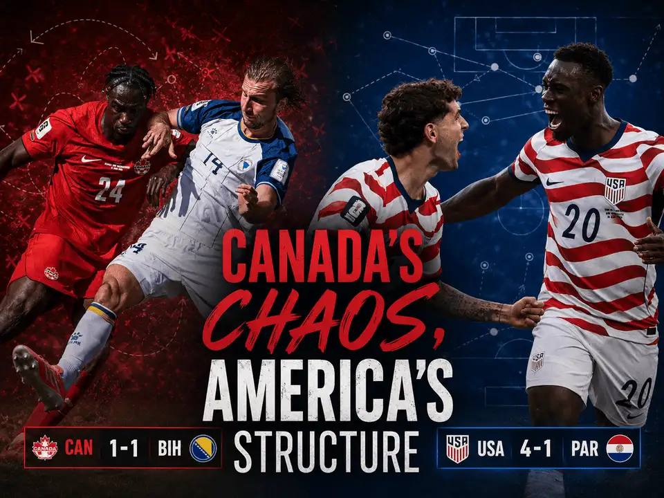 Canada’s Chaos, America’s Structure: What North America’s World Cup Openers Revealed Soccer article thumbnail