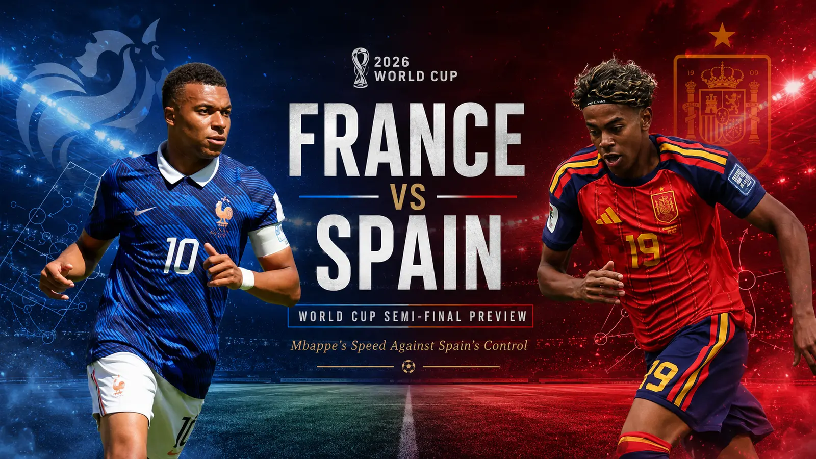 France vs Spain World Cup Semi Final Preview: Mbappe’s Speed Against Spain’s Control Soccer feature image