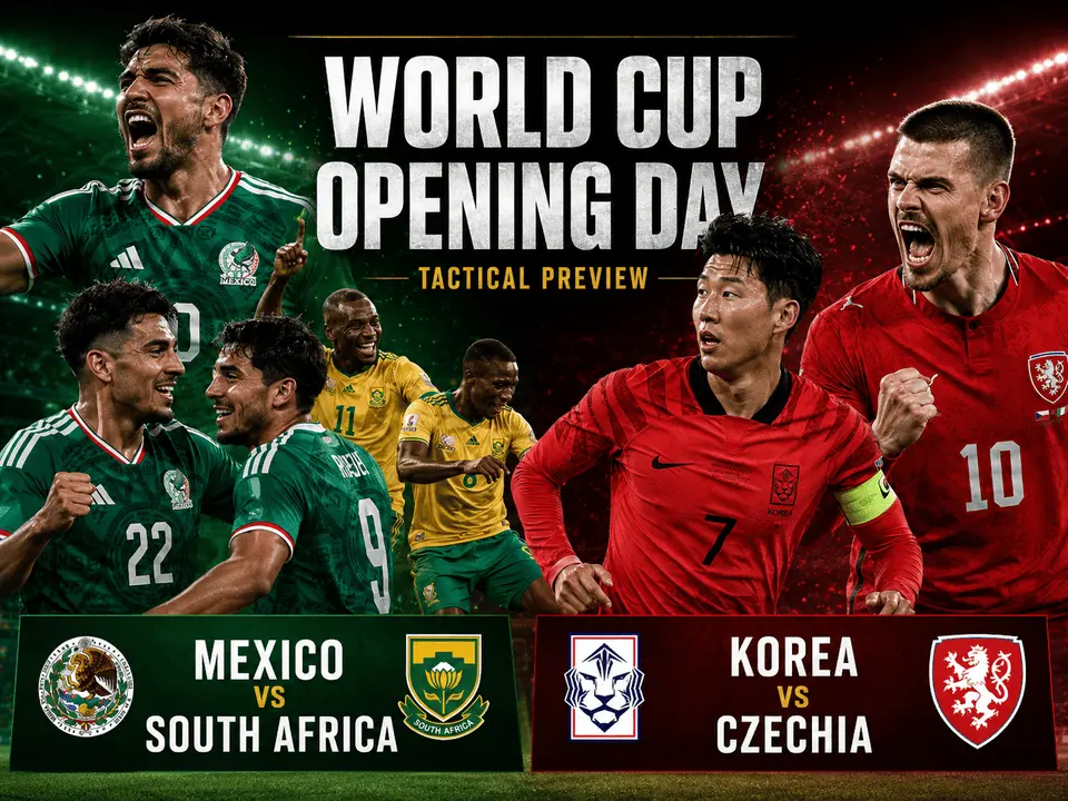 Mexico vs South Africa and Korea vs Czech Preview: Tactical Risks, Key Players and... Soccer article thumbnail