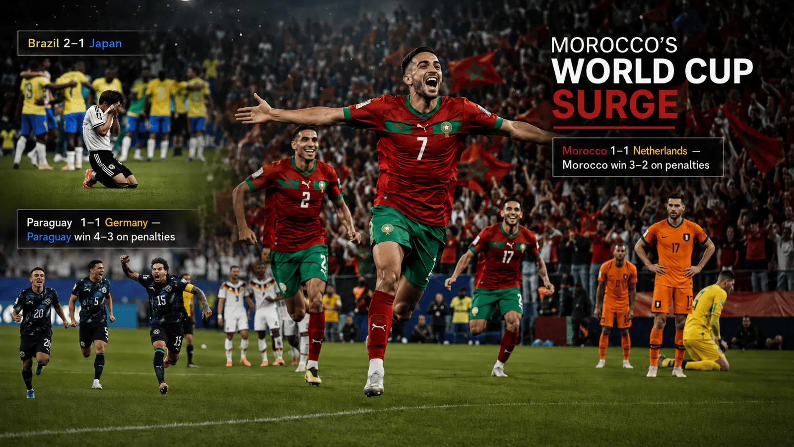 Morocco’s World Cup Surge: How the Netherlands and Germany Lost Control Soccer feature image