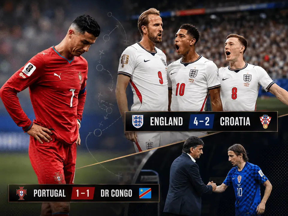 Portugal’s Star Power Problem and England’s System Statement: World Cup Tactical Review Soccer article thumbnail