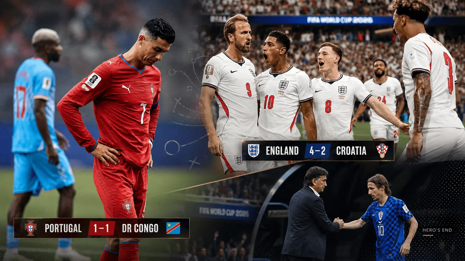 Portugal’s Star Power Problem and England’s System Statement: World Cup Tactical Review Soccer feature image