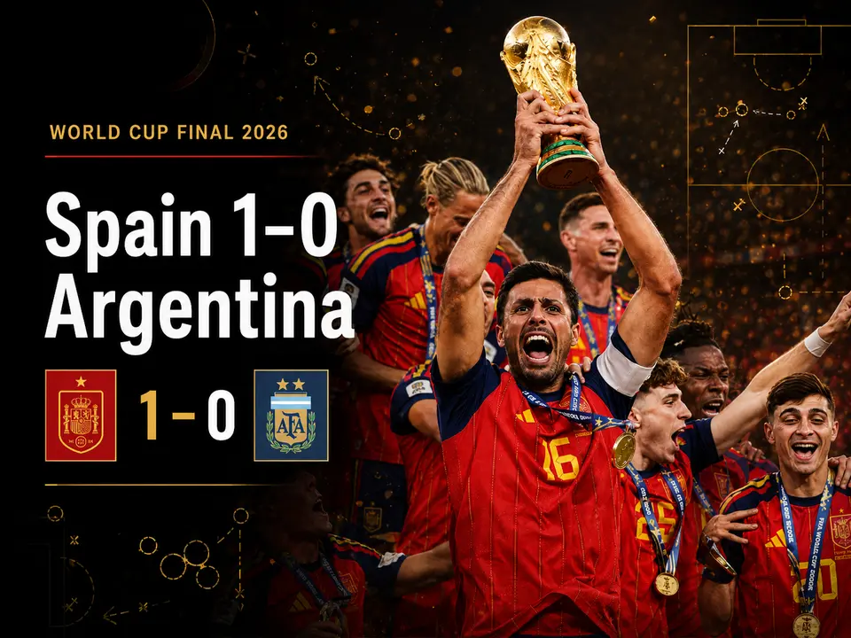 Spain 1 0 Argentina: How Control and Depth Won the 2026 World Cup Final Soccer article thumbnail