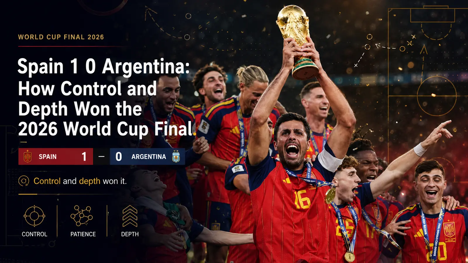 Spain 1 0 Argentina: How Control and Depth Won the 2026 World Cup Final Soccer feature image