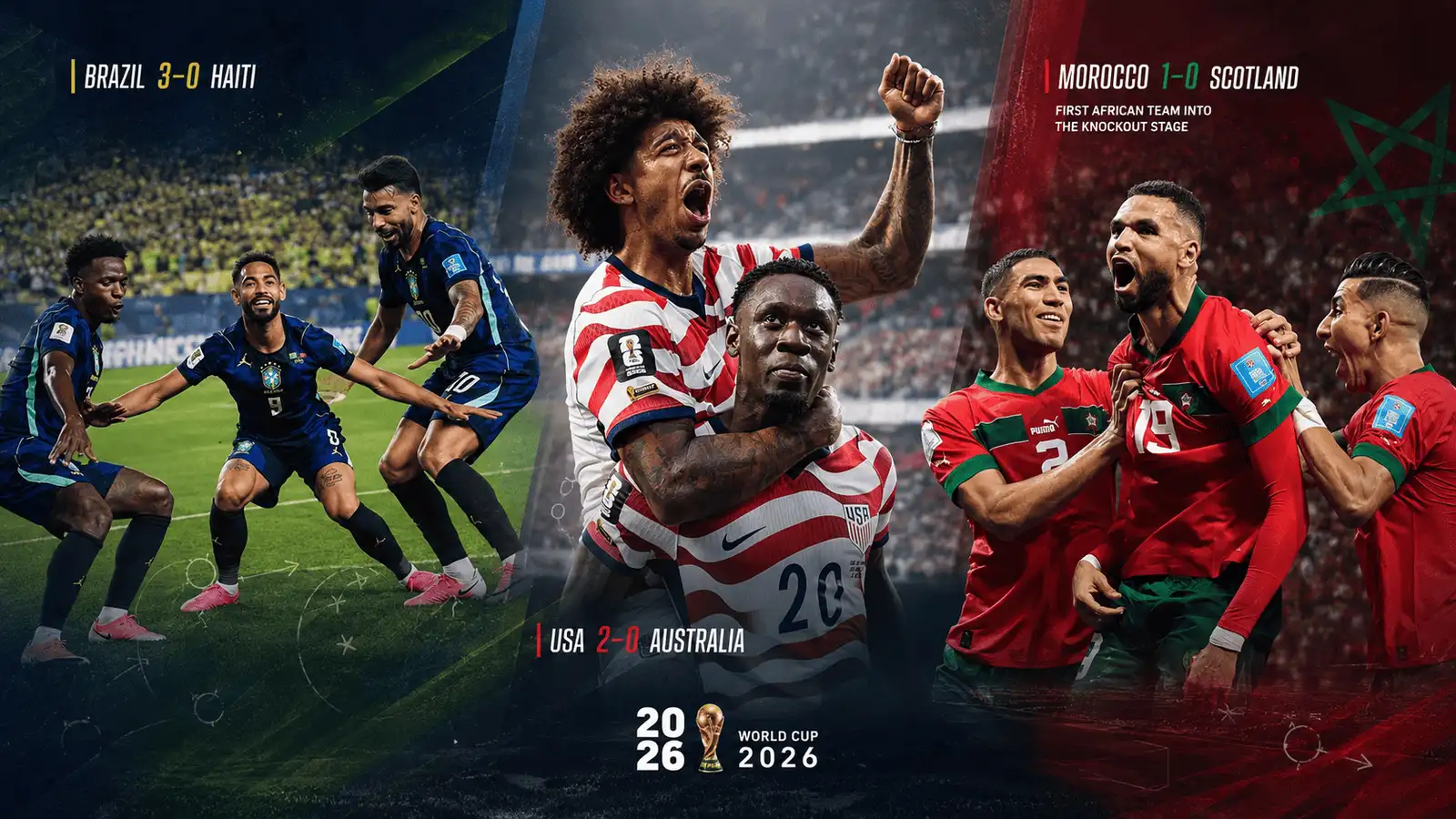 World Cup Group Stage Lessons: Almirón Red Card, Brazil’s Vinícius Spark and Scotland’s for Caution Soccer feature image