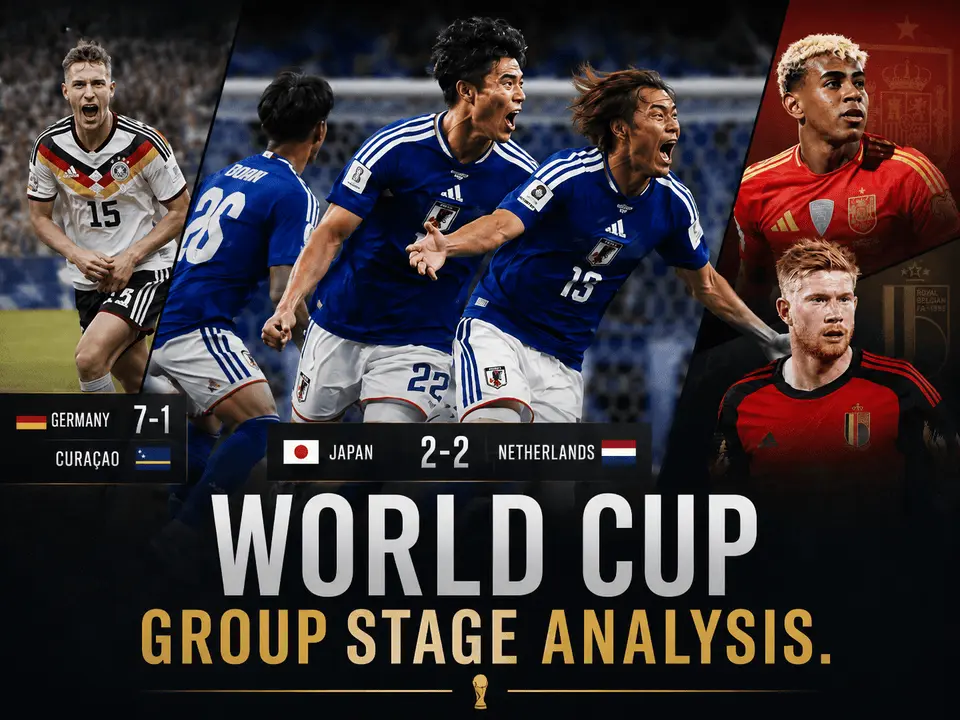 World Cup Group Stage Analysis: Japan’s Tactical Leap, Germany’s Unanswered Questions... Soccer article thumbnail