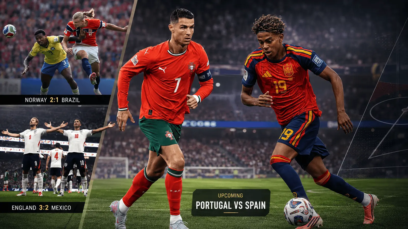 World Cup Knockout Analysis: Brazil’s Fall, England’s Shift and Portugal vs Spain Preview Soccer feature image