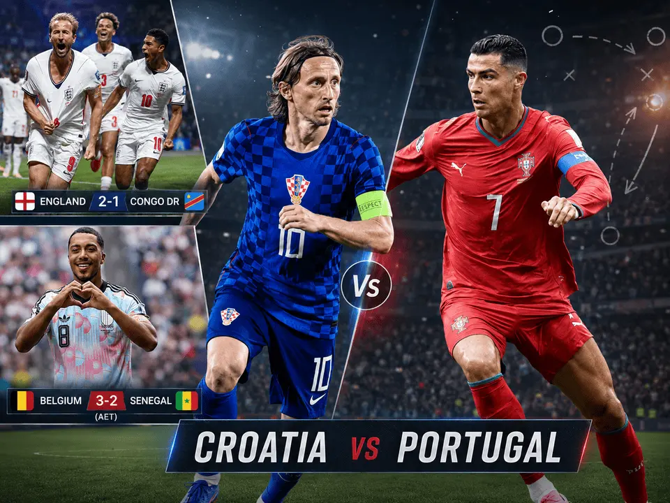 World Cup Knockout Analysis: Portugal, Spain, England and Belgium Face Different Pressure Soccer article thumbnail