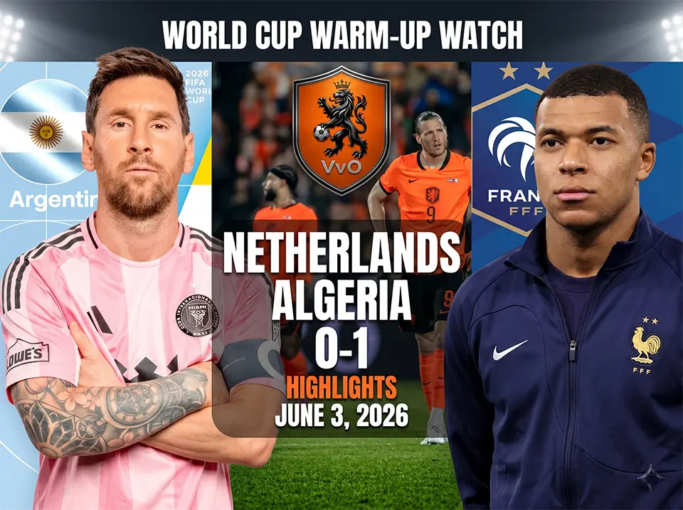 World Cup Warm Up Watch: Netherlands’ Finishing Problem, Algeria’s Statement and... Soccer article thumbnail