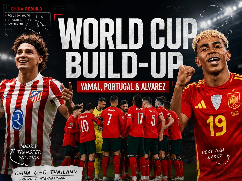 World Cup Build Up, China’s Rebuild and Madrid Transfer Politics: Football Trends to Watch Soccer article thumbnail